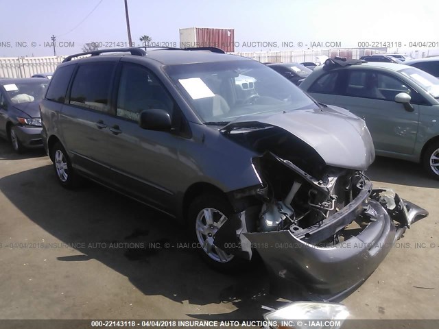 5TDZA23C75S340742 - 2005 TOYOTA SIENNA CE/LE GRAY photo 1