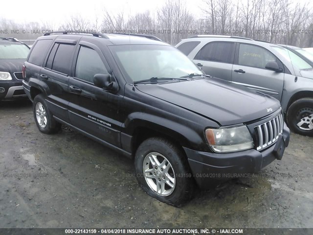 1J4GW48N64C407761 - 2004 JEEP GRAND CHEROKEE LAREDO/COLUMBIA/FREEDOM 黑色 照片 1