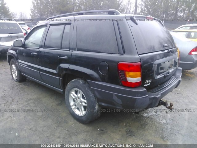 1J4GW48N64C407761 - 2004 JEEP GRAND CHEROKEE LAREDO/COLUMBIA/FREEDOM 黑色 照片 3