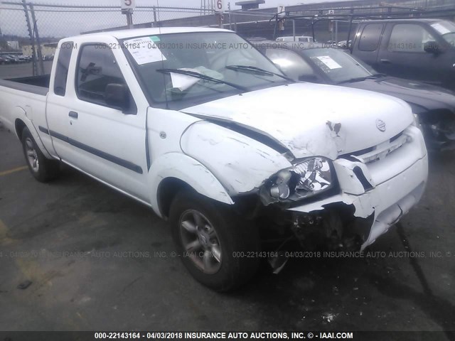 1N6DD26T43C466128 - 2003 NISSAN FRONTIER KING CAB XE WHITE photo 1