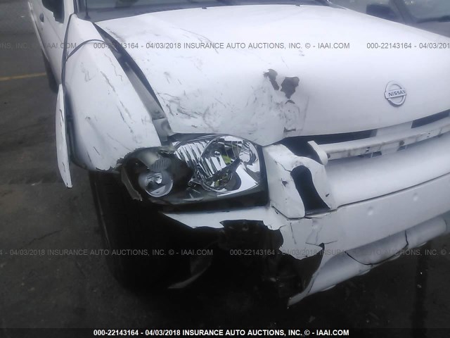 1N6DD26T43C466128 - 2003 NISSAN FRONTIER KING CAB XE WHITE photo 6