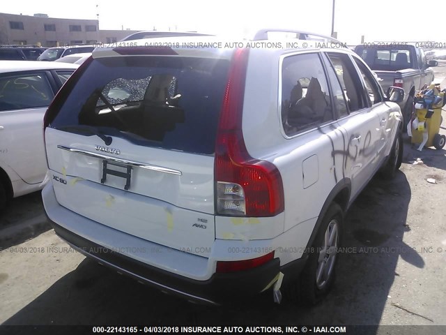 YV4CZ982271367318 - 2007 VOLVO XC90 3.2 WHITE photo 4