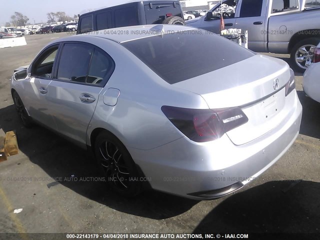 JH4KC1F93EC006567 - 2014 ACURA RLX ADVANCE SILVER photo 3