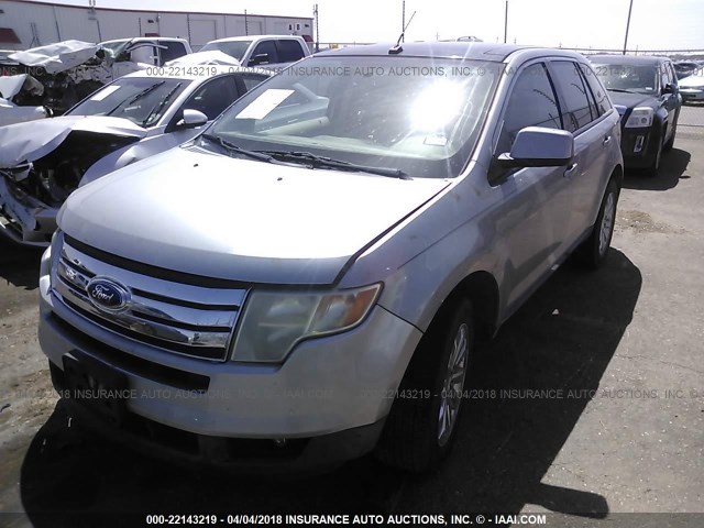 2FMDK39C07BA99868 - 2007 FORD EDGE SEL PLUS SILVER photo 2