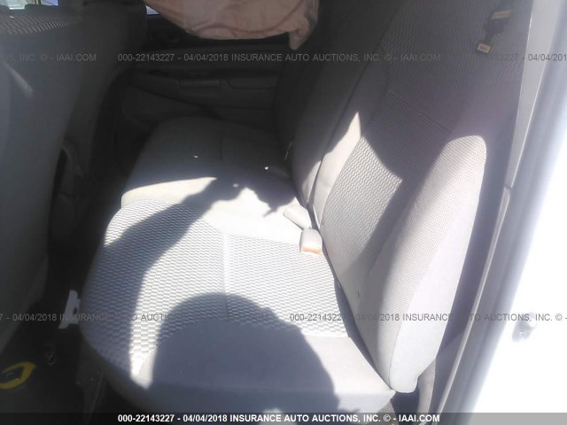 5TFJX4CNXFX056364 - 2015 TOYOTA TACOMA DOUBLE CAB 白色 照片 8