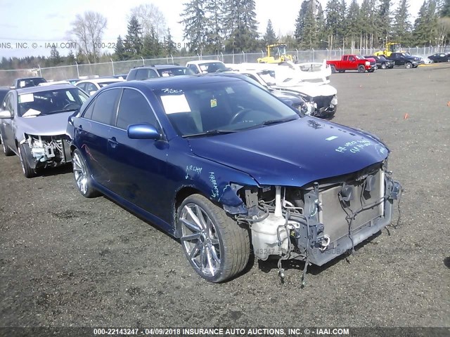 4T1BK46K37U004643 - 2007 TOYOTA CAMRY NEW GENERAT LE/XLE/SE BLUE photo 1