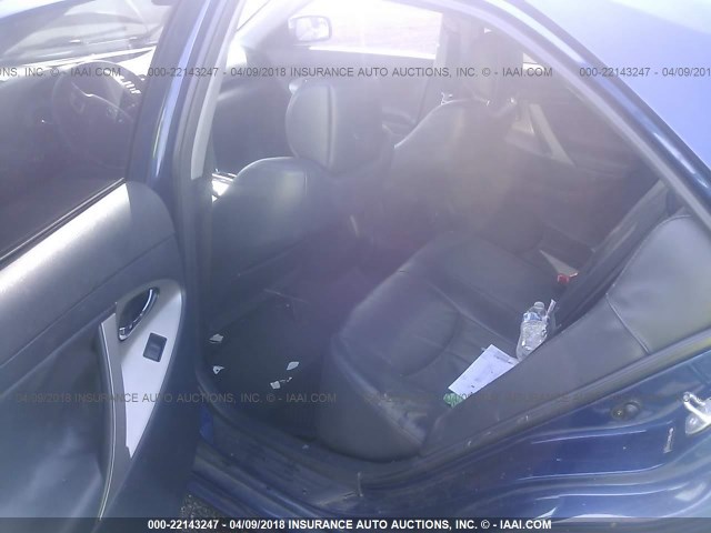 4T1BK46K37U004643 - 2007 TOYOTA CAMRY NEW GENERAT LE/XLE/SE BLUE photo 8