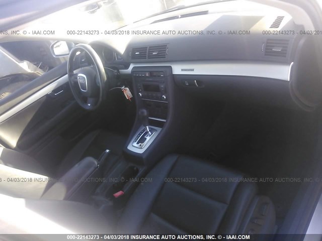 WAUSF78E67A051584 - 2007 AUDI A4 S-LINE 2.0T AVANT QUATTRO GRAY photo 5