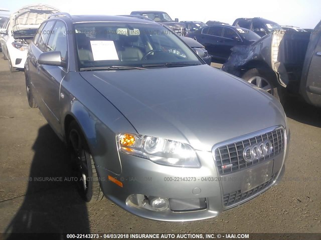 WAUSF78E67A051584 - 2007 AUDI A4 S-LINE 2.0T AVANT QUATTRO GRAY photo 6