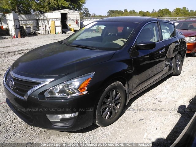 1N4AL3AP2FC471850 - 2015 NISSAN ALTIMA 2.5/S/SV/SL BLACK photo 2