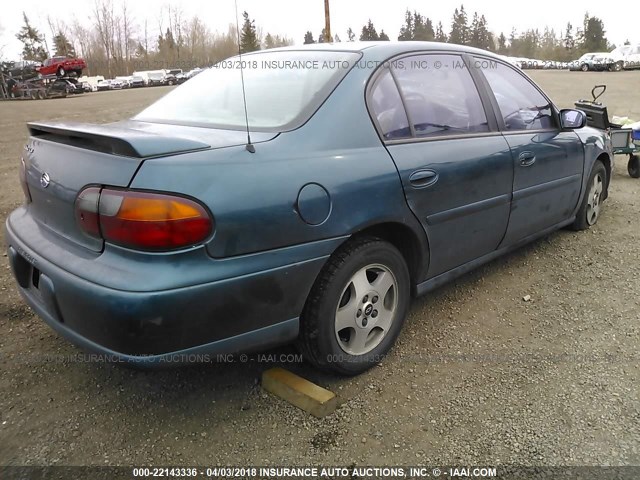 1G1NE52J53M586775 - 2003 CHEVROLET MALIBU LS ტალღისფერი ფოტო 4