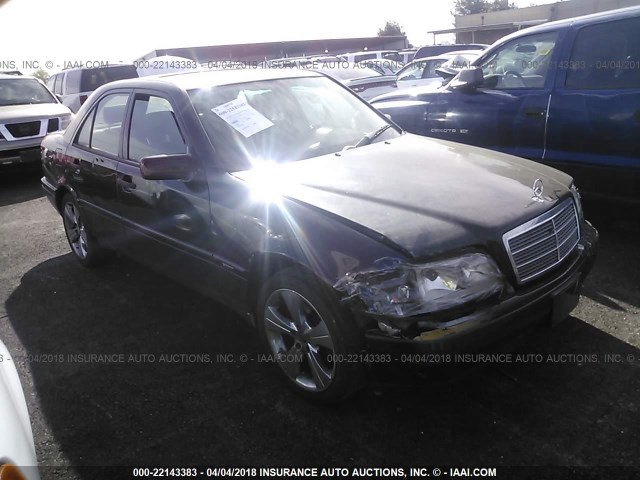 WDBHA28EXTF396322 - 1996 MERCEDES-BENZ C 280 BLACK photo 1