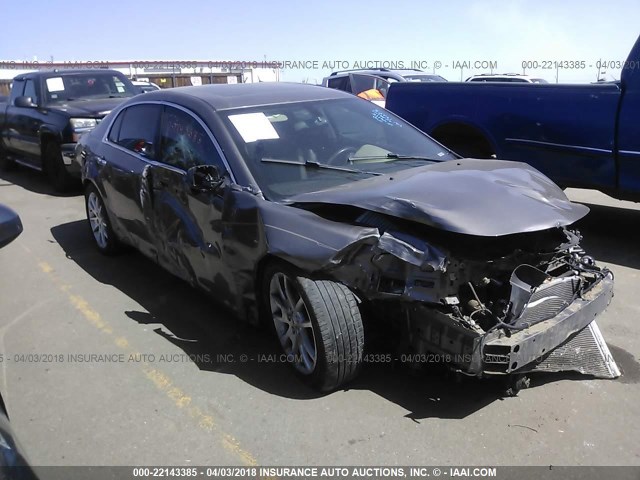 1G1ZE5E74BF318353 - 2011 CHEVROLET MALIBU LTZ BROWN photo 1