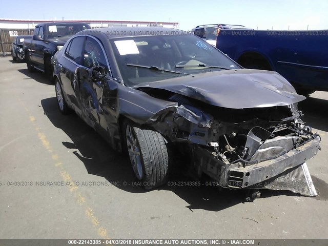 1G1ZE5E74BF318353 - 2011 CHEVROLET MALIBU LTZ BROWN photo 6