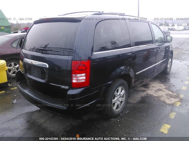 2A4RR5D15AR494161 - 2010 CHRYSLER TOWN & COUNTRY TOURING BLACK photo 4