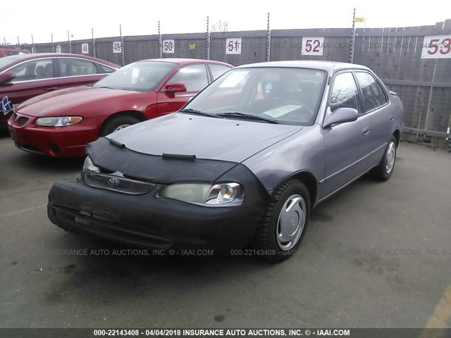 2T1BR18EXWC023434 - 1998 TOYOTA COROLLA VE/CE/LE 紫色 照片 2