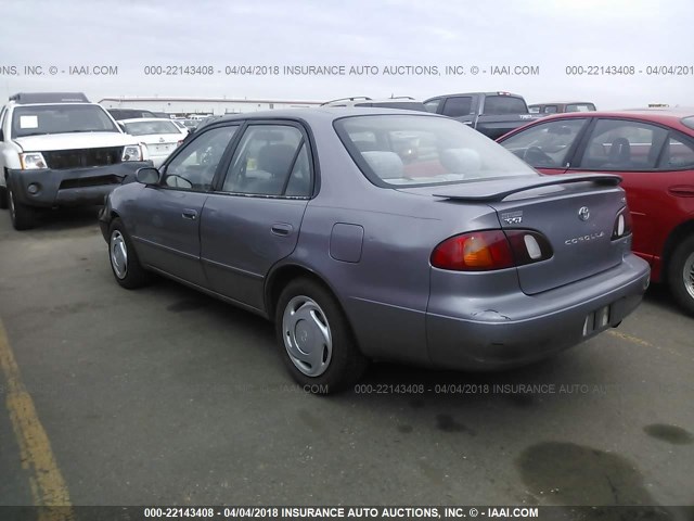 2T1BR18EXWC023434 - 1998 TOYOTA COROLLA VE/CE/LE 紫色 照片 3
