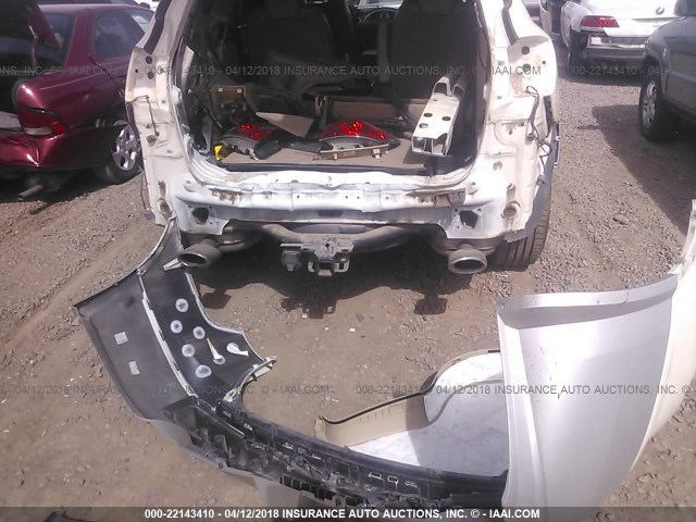 5GAER23788J289247 - 2008 BUICK ENCLAVE CXL თეთრი ფოტო 6