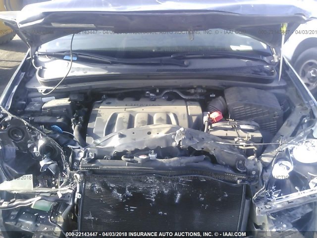 5FNRL38776B031886 - 2006 HONDA ODYSSEY EXL მწვანე ფოტო 10