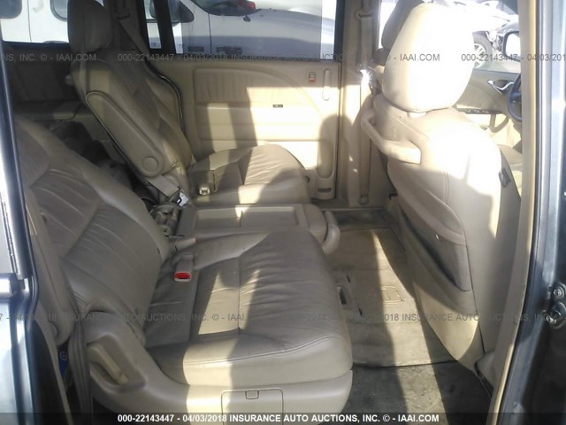 5FNRL38776B031886 - 2006 HONDA ODYSSEY EXL მწვანე ფოტო 8