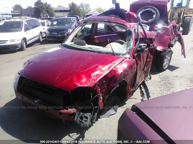 1FAFP24187G104540 - 2007 FORD FIVE HUNDRED SEL RED photo 2