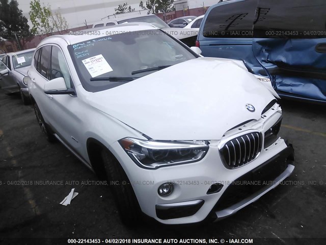 WBXHU7C39J5H42316 - 2018 BMW X1 SDRIVE28I WHITE photo 1