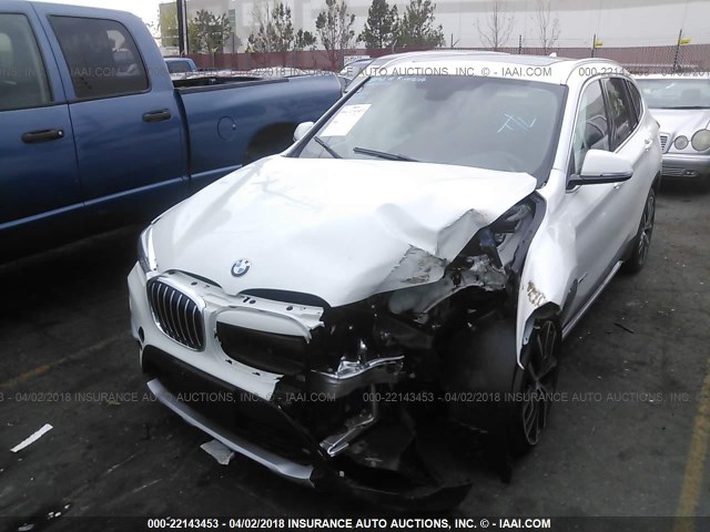 WBXHU7C39J5H42316 - 2018 BMW X1 SDRIVE28I WHITE photo 2