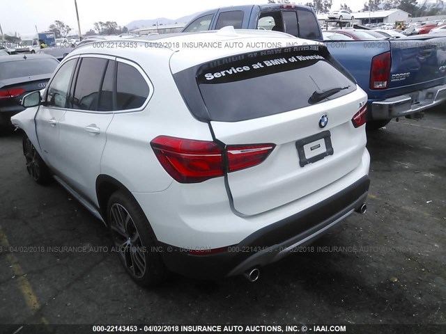 WBXHU7C39J5H42316 - 2018 BMW X1 SDRIVE28I WHITE photo 3