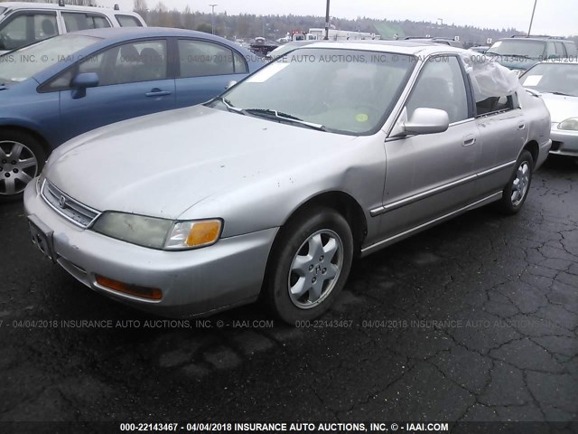 1HGCE6674TA009645 - 1996 HONDA ACCORD EX/EX-R TAN photo 2