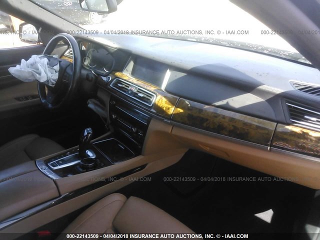 WBAYF8C50ED652993 - 2014 BMW 750 LXI BLACK photo 5