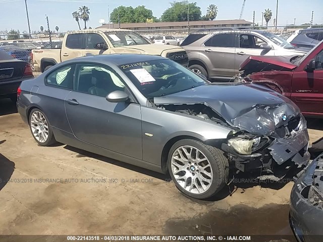 WBAWV13528P120777 - 2008 BMW 328 I SULEV GRAY photo 1