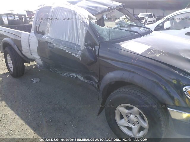 5TESN92N23Z184773 - 2003 TOYOTA TACOMA XTRACAB PRERUNNER შავი ფოტო 6