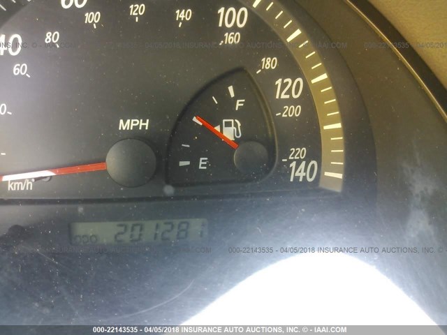 4T1BE32K43U735101 - 2003 TOYOTA CAMRY LE/XLE/SE BLUE photo 7