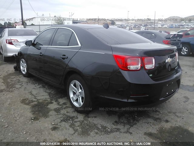 1G11B5SL7EF279785 - 2014 CHEVROLET MALIBU LS 黑色 照片 3