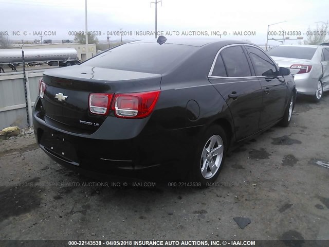 1G11B5SL7EF279785 - 2014 CHEVROLET MALIBU LS 黑色 照片 4