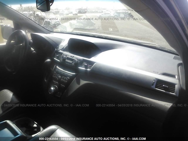 5FNRL5H60CB075856 - 2012 HONDA ODYSSEY EXL შავი ფოტო 5