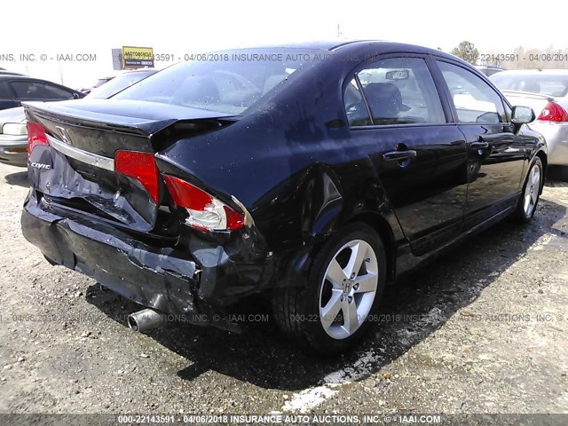 2HGFA1F67BH504036 - 2011 HONDA CIVIC LX-S 黑色 照片 4