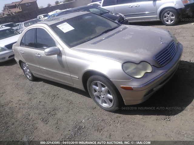 WDBRF64J61F069400 - 2001 MERCEDES-BENZ C 320 GOLD photo 1