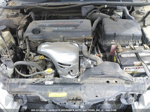 4T1BE32K95U029003 - 2005 TOYOTA CAMRY LE/XLE/SE შავი ფოტო 10