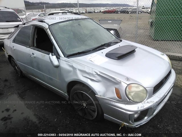 JF1GG29603G805415 - 2003 SUBARU IMPREZA WRX SILVER photo 1