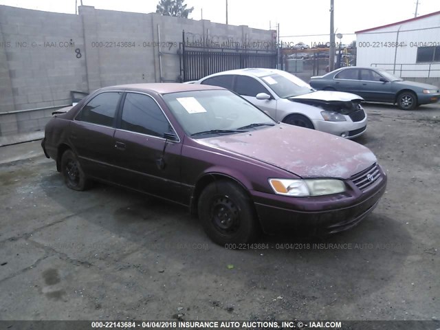 4T1BG22K3WU368331 - 1998 TOYOTA CAMRY CE/LE/XLE BURGUNDY photo 1