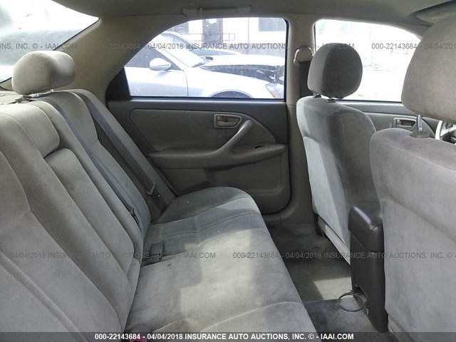 4T1BG22K3WU368331 - 1998 TOYOTA CAMRY CE/LE/XLE BURGUNDY photo 8