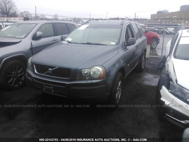 YV4CZ592861241437 - 2006 VOLVO XC90 Light Blue photo 2