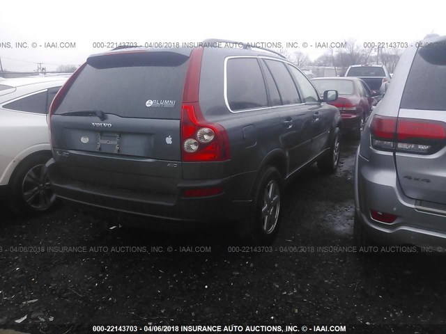 YV4CZ592861241437 - 2006 VOLVO XC90 Light Blue photo 4