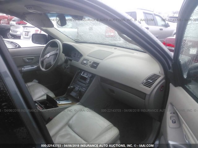YV4CZ592861241437 - 2006 VOLVO XC90 Light Blue photo 5
