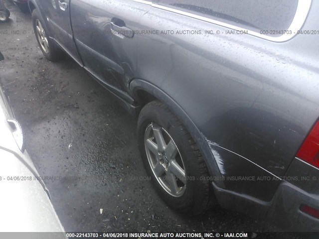 YV4CZ592861241437 - 2006 VOLVO XC90 Light Blue photo 6