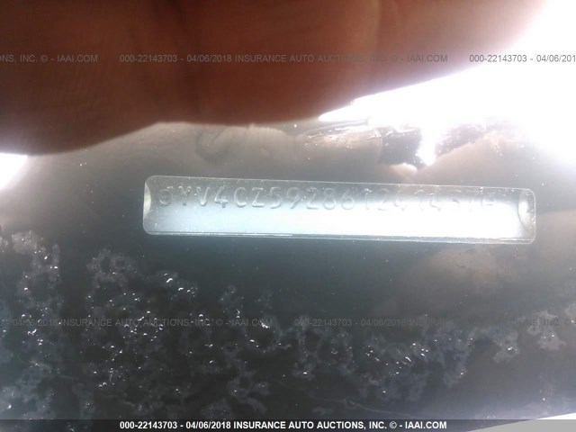 YV4CZ592861241437 - 2006 VOLVO XC90 Light Blue photo 9