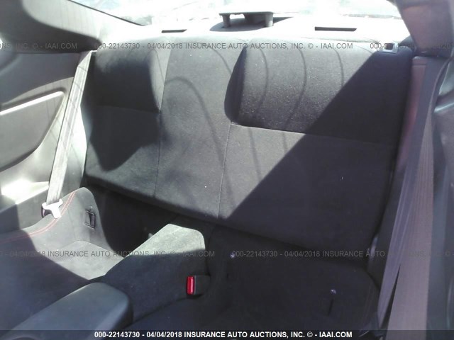 JF1ZNAA18D2724962 - 2013 TOYOTA SCION FR-S წითელი ფოტო 8