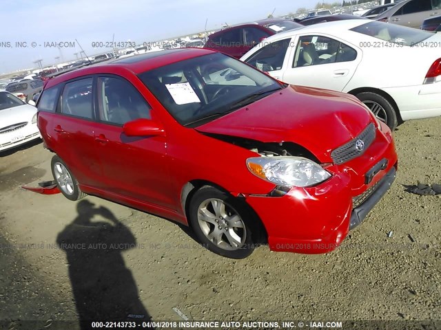 2T1KR30EX6C583090 - 2006 TOYOTA COROLLA MATRIX XR RED photo 1