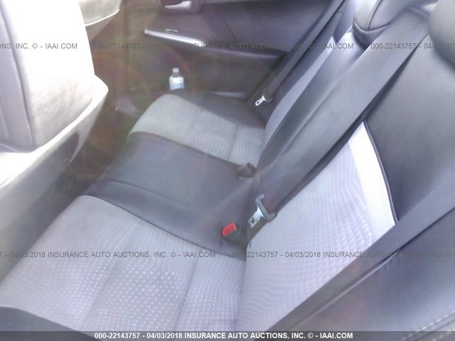 4T1BF1FK7CU142585 - 2012 TOYOTA CAMRY SE/LE/XLE WHITE photo 8